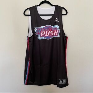 New in package Houston push reversible white and black jersey sz.L